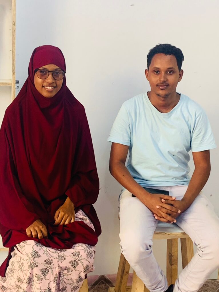 Ms. Fatima & Sadam. Fatima is an entrepreneur from SIMADiLab